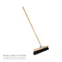 WOLFPACK LINEA PROFESIONAL Cepillo Barrendero Industrial en bois et PVC 50 cm (Sans manche)