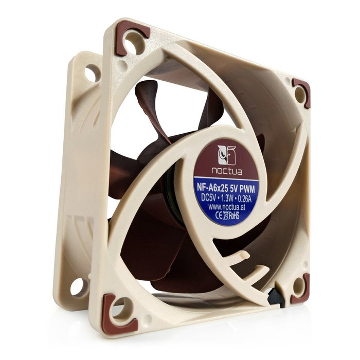 Noctua NF-A6X25 PWM 5V Ø 6 cm (1 Unité)