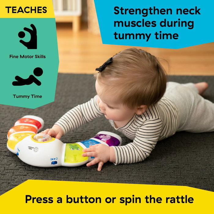 Baby Einstein Glow & Discover Light Bar - Jouet Musical Multicolore