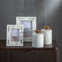 BigBuy Home Cadre photo Crème Doré Résine Cuivre 10 x 15 cm
