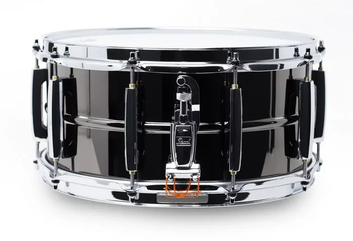 PEARL Caisse claire Sensitone Heritage Alloy Black Nickel-over-Brass 14" x 6,5" - 1 mm laiton finition Black Chrome