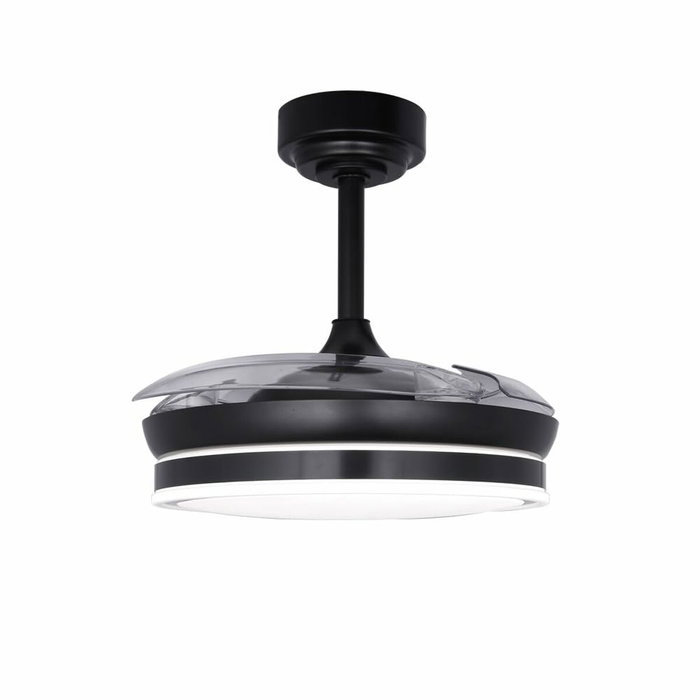 Ventilateur de Plafond CristalRecord 85-065-46-180 Noir