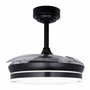 Ventilateur de Plafond CristalRecord 85-065-46-180 Noir