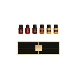 Carolina Herrera - Coffret parfum pour femme : Mystery Tobacco, Stallion Leather, Sandal Ruby, Gold Incense, True Oud et Burning Rose en Eau de Parfum - 6 flacons de 5 ml