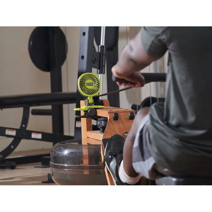 Ryobi RCF4-0 Ventilateur à pince 4V USB Lithium orientable