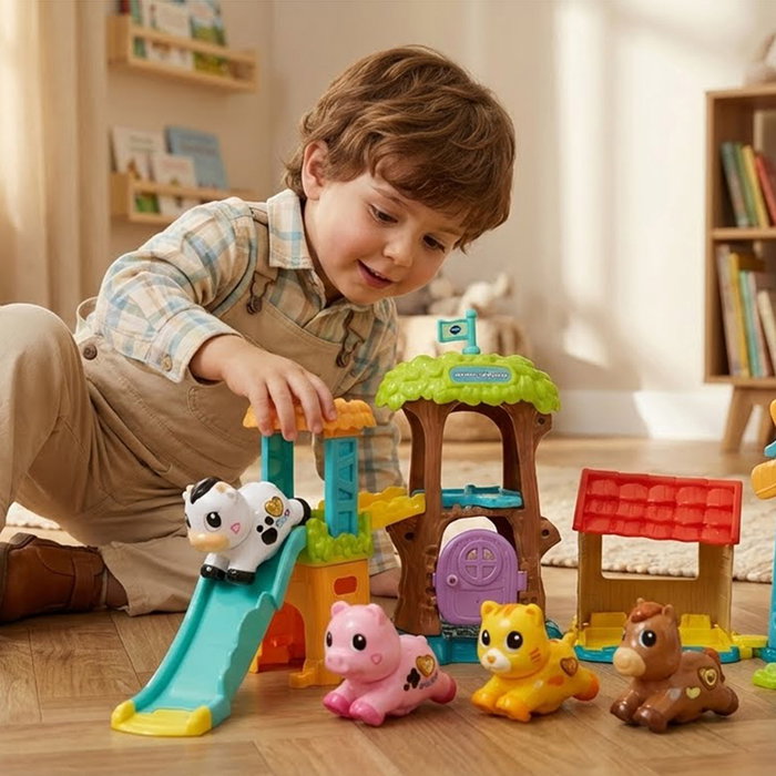 VTech Granja Escuela avec vache Lechera et lumières et sons