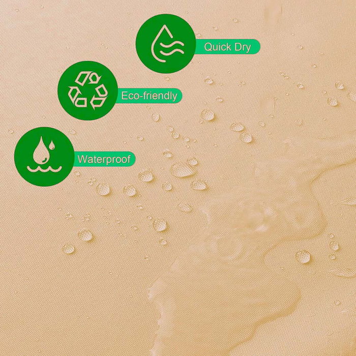 Rideau de Douche Exma Beige PVC 180 x 180 cm