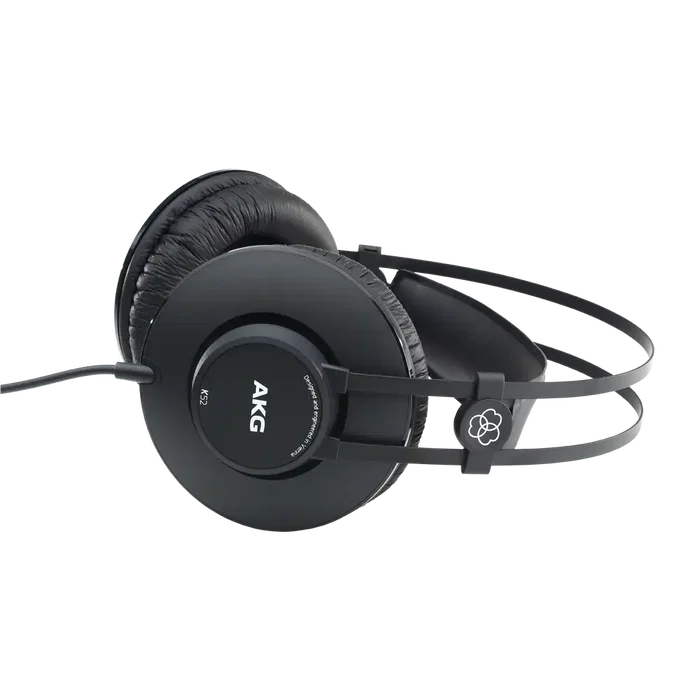 AKG K52 Casque Audio Fermé Over-Ear, 32 Ohm, 110dB, 18-20000Hz, Noir