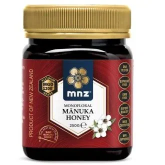 Manuka New Zeland Miel de Manuka Raw MGO 1200+ Monofloral 250 g Manuka New Zeland Miel de Manuka Raw MGO 1200+ Monofloral 250 g