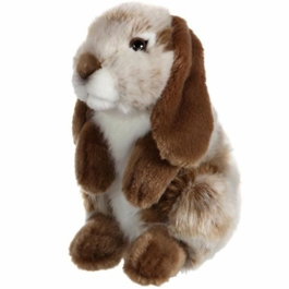 Gipsy Toys Lapin Bélier - Peluche Marron - 18 cm
