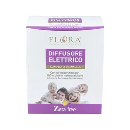 FLORA Répulsif Moustiques Diffuseur Électrique 45 Nuits