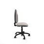 PIQUERAS Y CRESPO Chaise de bureau Algarra, similicuir blanc, sans accoudoirs