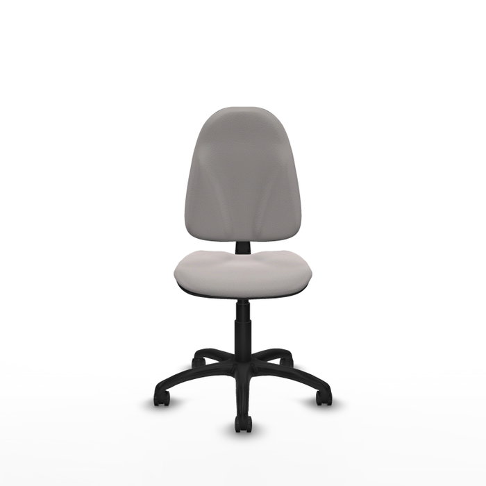 PIQUERAS Y CRESPO Chaise de bureau Algarra, similicuir blanc, sans accoudoirs PIQUERAS Y CRESPO Chaise de bureau Algarra, similicuir blanc, sans accoudoirs