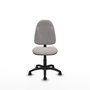 PIQUERAS Y CRESPO Chaise de bureau Algarra, similicuir blanc, sans accoudoirs
