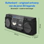 Medion Ghetto Blaster Vintage DAB+/FM, CD/Cassette/USB/MP3 - Noir