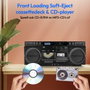 Medion Ghetto Blaster Vintage DAB+/FM, CD/Cassette/USB/MP3 - Noir