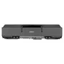 Medion Boombox Rétro avec Radio DAB+/FM, Lecteur CD MP3 frontal, Cassette et Bluetooth - 2x10 W RMS - Noir