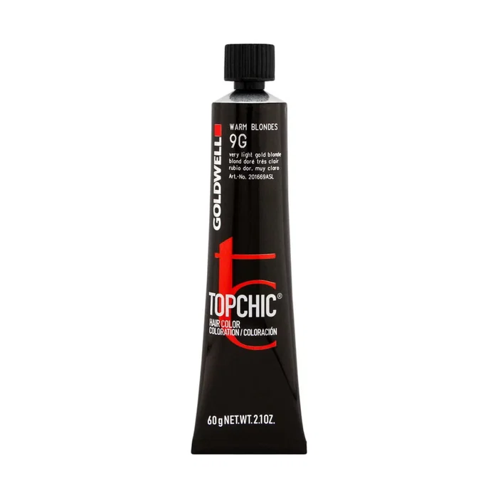 Goldwell TopChic 9G Very Light Gold Blonde Goldwell TopChic 9G Very Light Gold Blonde