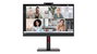 Lenovo T27hv-30 - Écran PC 27" QHD IPS avec Webcam 5MP IR/RGB et obturateur pour Microsoft Teams - HDMI, DisplayPort, USB