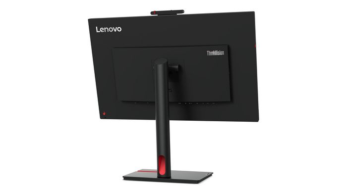 Lenovo T27hv-30 - Écran PC 27" QHD IPS avec Webcam 5MP IR/RGB et obturateur pour Microsoft Teams - HDMI, DisplayPort, USB