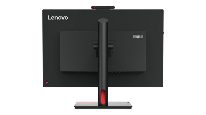Lenovo T27hv-30 - Écran PC 27" QHD IPS avec Webcam 5MP IR/RGB et obturateur pour Microsoft Teams - HDMI, DisplayPort, USB