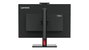 Lenovo T27hv-30 - Écran PC 27" QHD IPS avec Webcam 5MP IR/RGB et obturateur pour Microsoft Teams - HDMI, DisplayPort, USB