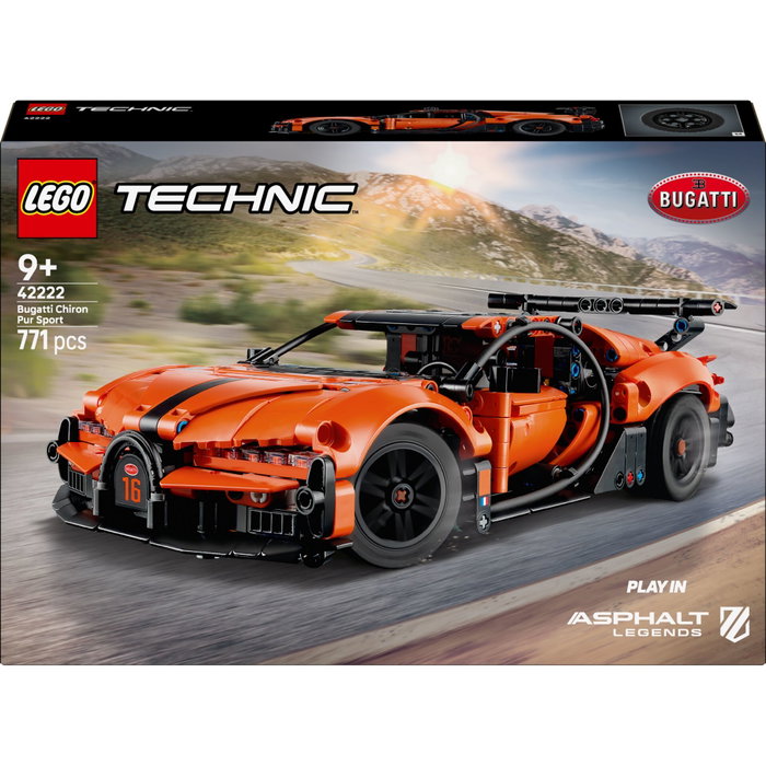 LEGO Technic 42222 Hypercar Bugatti Chiron Pur Sport LEGO Technic 42222 Hypercar Bugatti Chiron Pur Sport