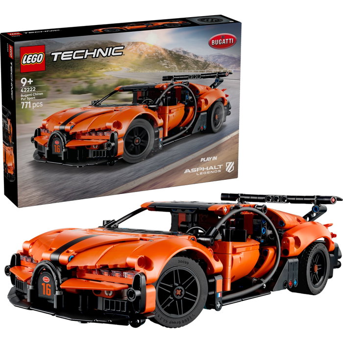 LEGO Technic 42222 Hypercar Bugatti Chiron Pur Sport LEGO Technic 42222 Hypercar Bugatti Chiron Pur Sport