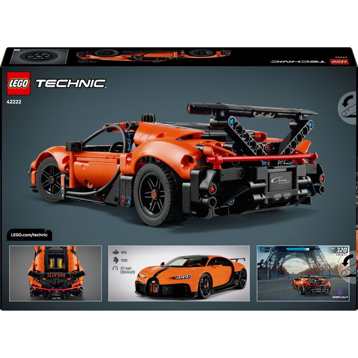 LEGO Technic 42222 Hypercar Bugatti Chiron Pur Sport LEGO Technic 42222 Hypercar Bugatti Chiron Pur Sport