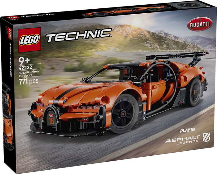 LEGO Technic 42222 Hypercar Bugatti Chiron Pur Sport LEGO Technic 42222 Hypercar Bugatti Chiron Pur Sport