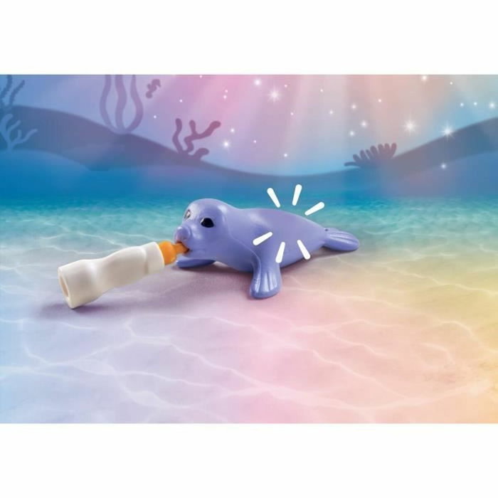 Playmobil Centre de soin des sirènes pour animaux marins 71499
