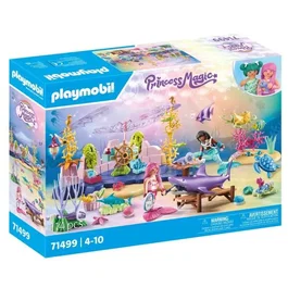 Playmobil 71499 Centre de soin des sirènes pour animaux avec figurines, poissons et accessoires