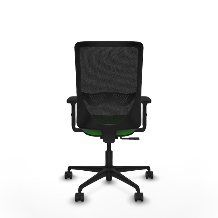 PIQUERAS Y CRESPO Chaise Zulema Synchro Vert Maille Noir PIQUERAS Y CRESPO Chaise Zulema Synchro Vert Maille Noir