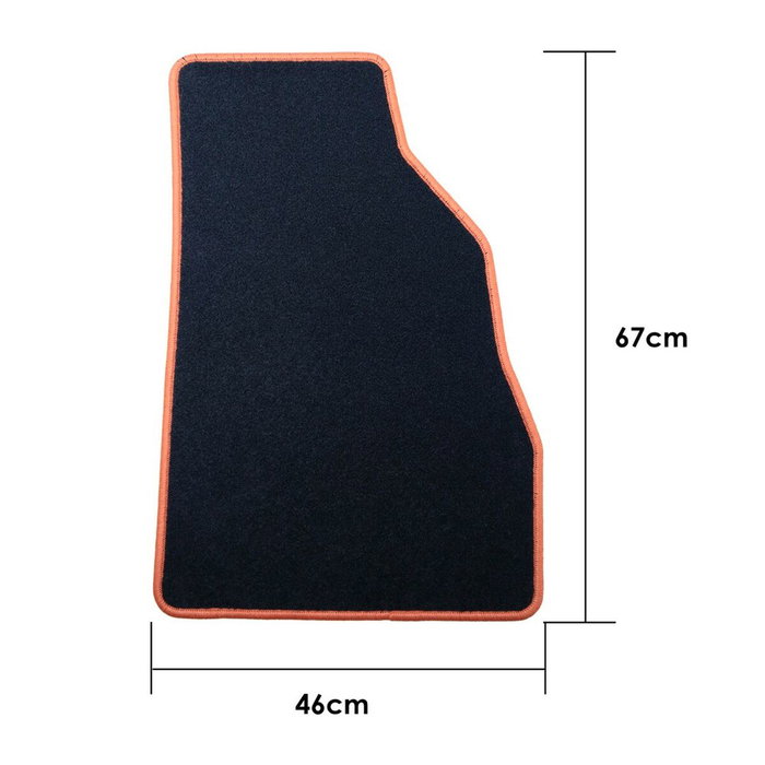OCC Design Tapis sur mesure Citroen Nemo (2008-2019) 5PZ revêtement jaune OCC Design Tapis sur mesure Citroen Nemo (2008-2019) 5PZ revêtement jaune