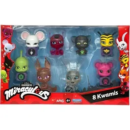 Miraculous Pack de 8 Kwamis - Collection Mini-Figurines Miraculous Ladybug P50532