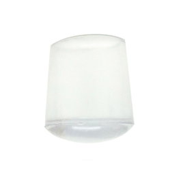 Micel Contera flexible ronde transparente CNT10 25 mm x 30 mm, lot de 25 pour pattes de table et chaise, protection du sol