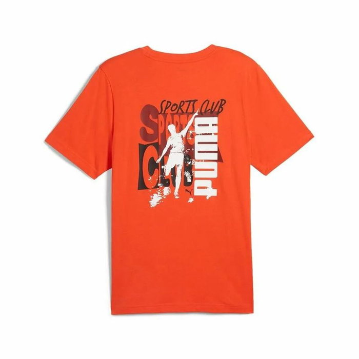 T-shirt à manches courtes homme Puma Graphics Puma Sports Club Orange