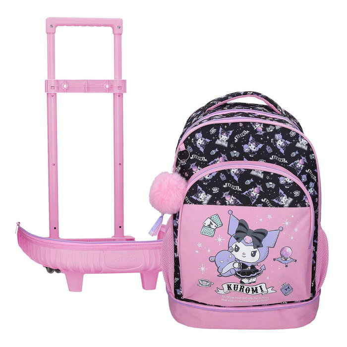 JOUMMA BAGS Trolley compact Telling Kuromi Hello Kitty extraible 43cm
