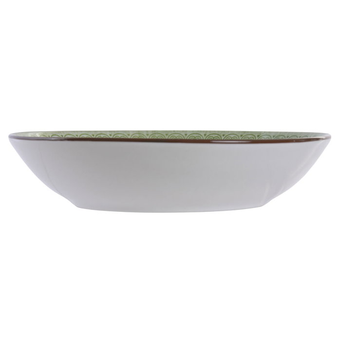 Home ESPRIT Service de Vaisselle Arabe Vert 18 Pièces
