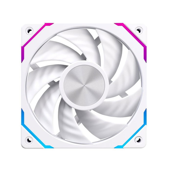 Einarex EX12C PWM A-RGB Ventilateur de Boîtier 120 mm Blanc - Refroidissement PC avec Illumination Adressable Einarex EX12C PWM A-RGB Ventilateur de Boîtier 120 mm Blanc - Refroidissement PC avec Illumination Adressable