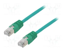 GEMBIRD Câble patch F/UTP Cat 5e RJ45 2m vert