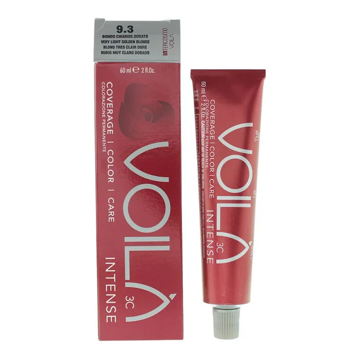 Intercosmo Voila 3C Intense Teinture permanente 9.3 Very Light Golden Blonde