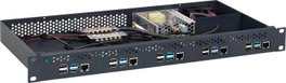 Rackmount IT Support de montage 1U pour 5 unités Raspberry Pi 4