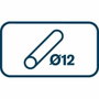 Rapid Pistolet à colle EG212 pour colle Ø 12 mm avec kit de 4 types de colle