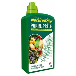 Naturendie - Purin de Prêle - 1 L - Pour Légumes, Fleurs, Petits Fruits et Vigne - Utilisable en Agriculture Biologique