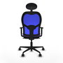 Chaise de Bureau avec Appui-tête Jorquera Piqueras y Crespo 1D036N1 Lila