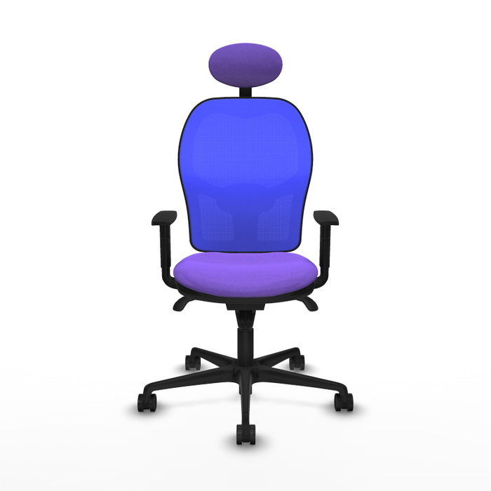 Chaise de Bureau avec Appui-tête Jorquera Piqueras y Crespo 1D036N1 Lila