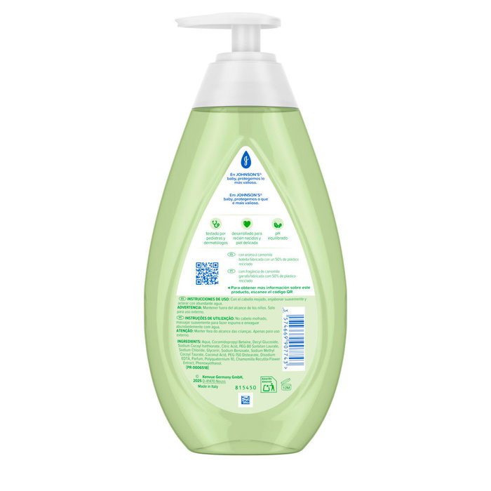 Johnson'S Baby Shampoing à la camomille 500 ml Johnson'S Baby Shampoing à la camomille 500 ml