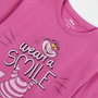 Cerdá Pyjama court Single Jersey Collection Disney Alicia en Fuchsia - Taille XS