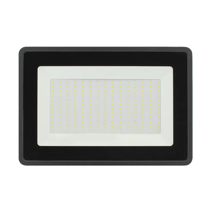 Projecteur LED 200W 24000 Lumen 6000K IP66 Réglable 60000 Heures - Foco Proyector à économie d'énergie pour extérieur, mur, terrasse, pergola